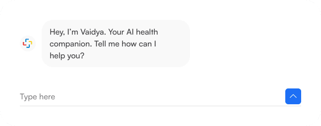 Chat with Vaidya